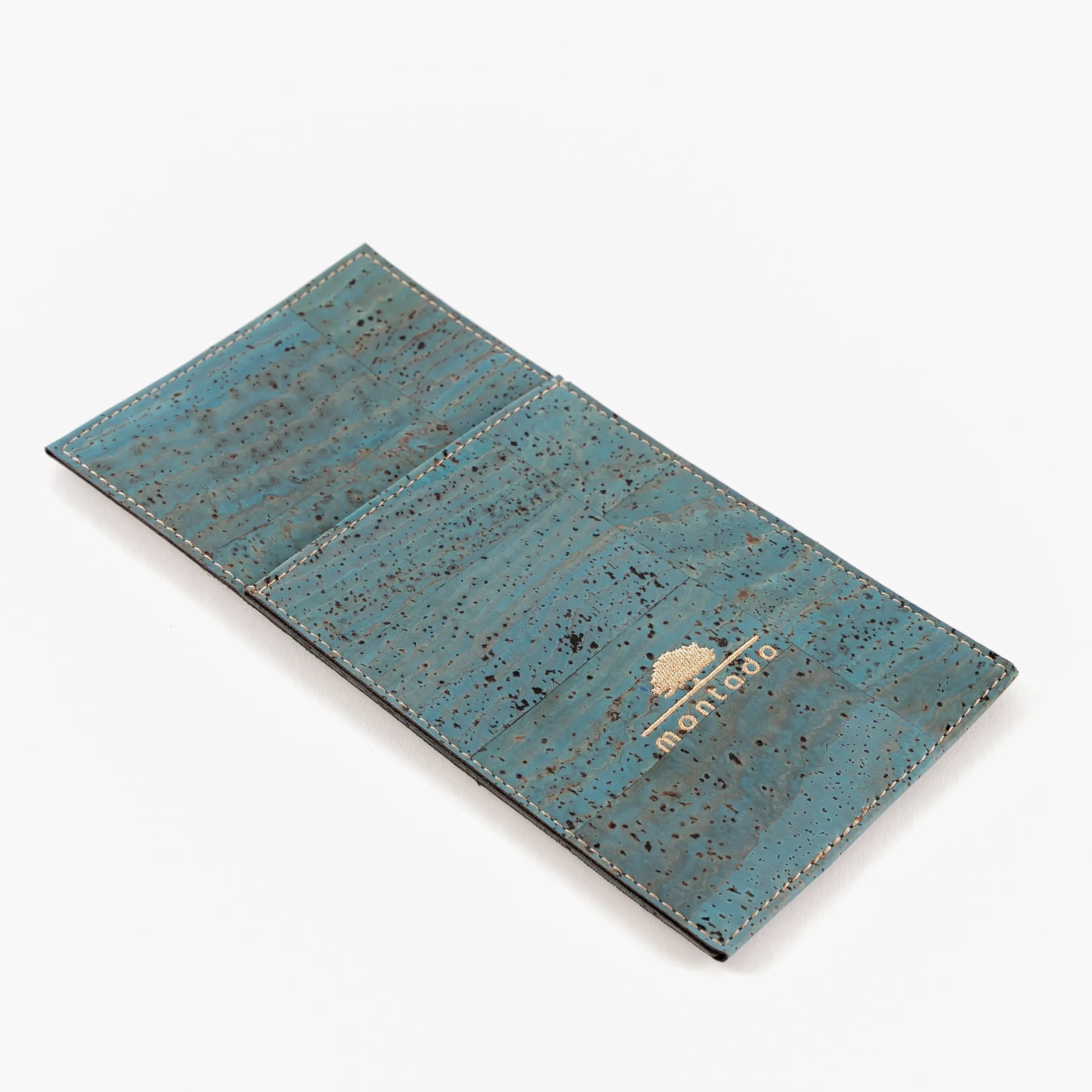 Porta-Talheres Reutilizável em Cortiça - Azul Claro