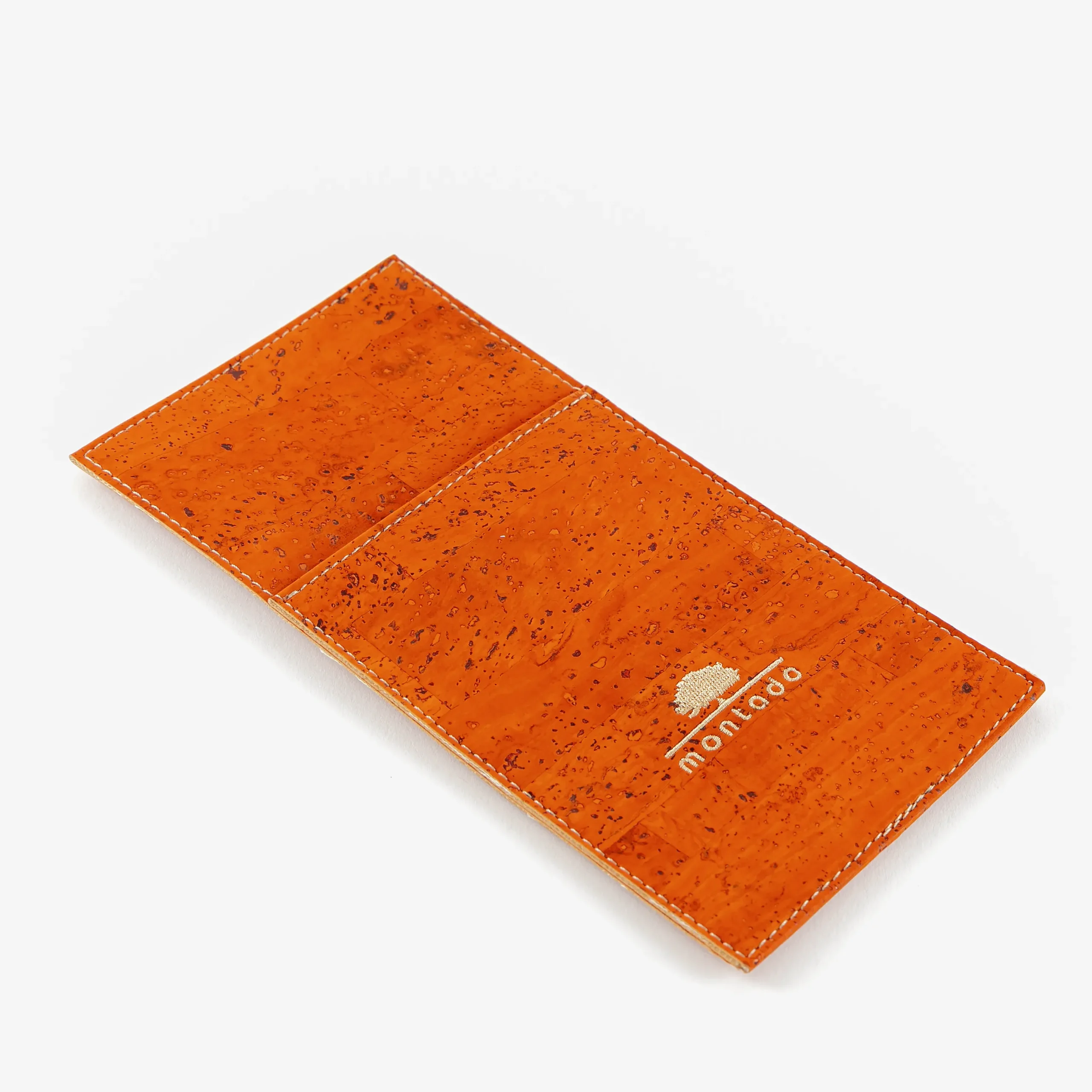 Reusable Cork Cutlery Holder - Orange